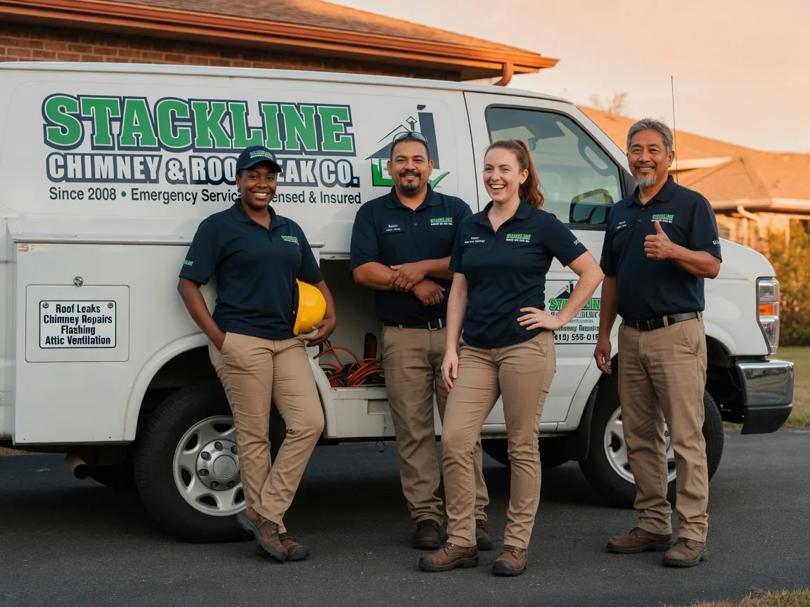 Chimney flashing repair company in Parkersburg, WV